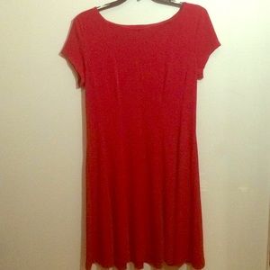Simple Red Dress